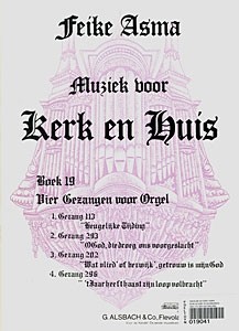 Asma, Feike - Vier gezangen voor orgel (19)