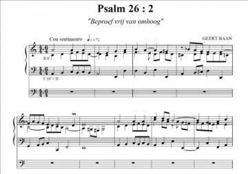 Baan, Geert - Vier Psalmbewerkingen