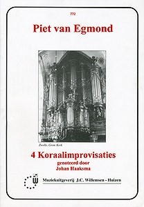Egmond, Piet van - 4 koraalimprovisaties