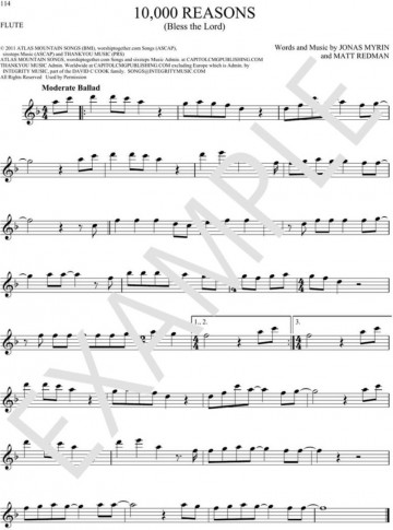 101 worship songs for flute hl00360009 2