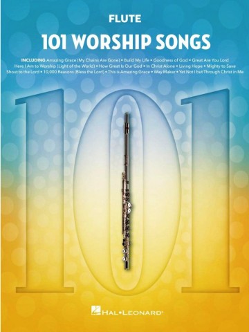 101 worship songs for flute hl00360009