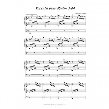 Oeveren, Johan van  - Toccata Psalm 149