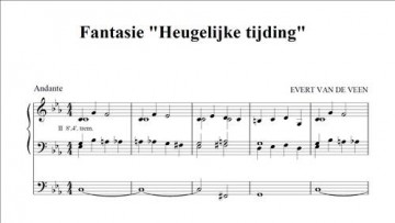 Veen, Evert van de - Koraalbewerkingen voor orgel (4)