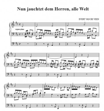 Veen, Evert van de - Koraalbewerkingen (Passie en Pasen)