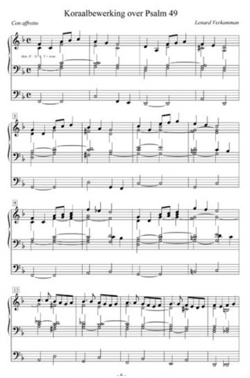 Verkamman, Lenard - Rondom de eredienst (2)