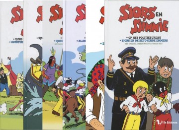 12 delige serie sjors en sjimmie