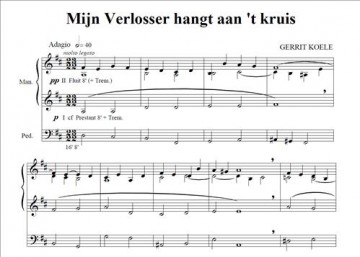 Koele, Gerrit - Mijn verlosser hangt aan 't kruis