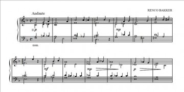 Bakker, Renco - Vier Psalmen voor orgel