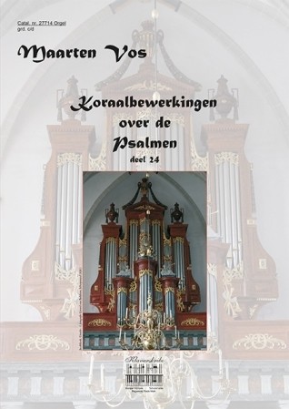 Vos, Maarten - Psalmbewerkingen (deel 24) (Klavar)