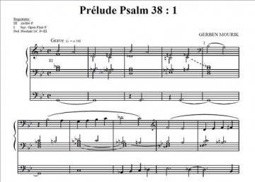 Mourik, Gerben - Koraalimprovisaties Psalmen