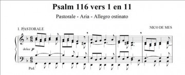 Mes, Nico de - Romantische Psalmbewerkingen (2) Psalm 116