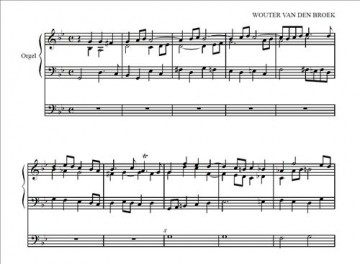 Broek, Wouter van den - Aria Psalm 86, Psalm 130 en trio over Psalm 140