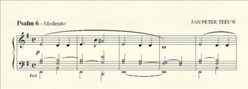 Teeuw, Jan Peter - 25 Psalm voorspelen