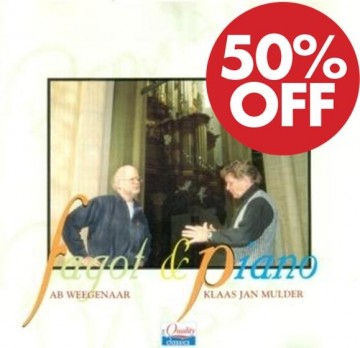Mulder, Klaas Jan - Fagot en Piano met Ab Weegenaar