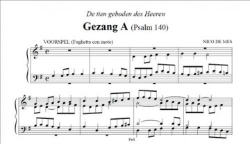 Mes, Nico de - De Enige Gezangen