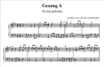 Werfhorst, Gerrit Jan van de - Enige Gezangen achter de Psalmen