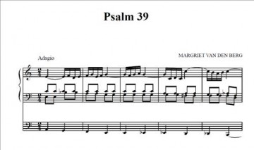 Berg, Margriet van den - 6 Psalmen voor orgel