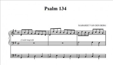 Berg, Margriet van den - 6 Psalmen voor orgel