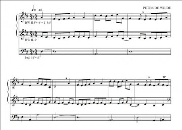 Wilde, Peter de - deel 1 - Psalmbewerkingen