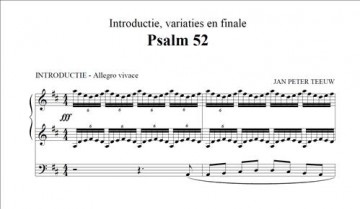 Teeuw, Jan Peter - deel 8 - Koraalbewerkingen