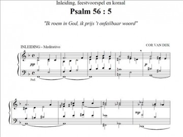 Dijk, Cor van - Psalmvariaties (1)