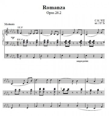 Teeuw, Jan Peter - Largo, vier arrangementen voor orgel