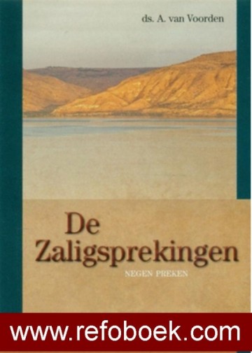 Voorden, ds. A. van - De Zaligsprekingen