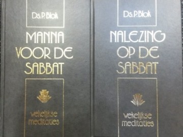 Blok, ds. P. - Manna voor de Sabbat / Nalezing op de Sabbat
