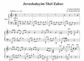 Ederveen, Regina - Beautiful Jewish Music voor de harp