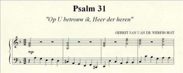 Werfhorst, Gerrit Jan van de - Prijst Hem in uw Psalmen!