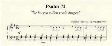 Werfhorst, Gerrit Jan van de - Prijst Hem in uw Psalmen!