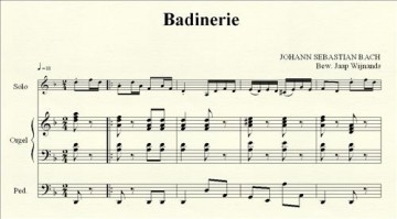 Wijnands, Jaap - Cantare (voor trompet, fluit e.a. solo-instrumenten met orgel)