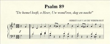 Werfhorst, Gerrit Jan van de - Prijst Hem in uw Psalmen!