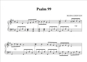 Ederveen, Regina - Zeven Psalmbewerkingen voor harp, pedaalharp of piano