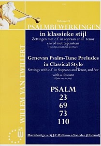 Twillert, Willem van - Psalmbewerkingen (4)