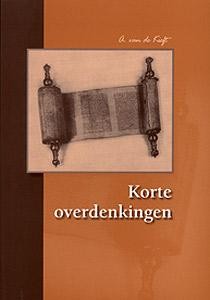Kieft, A v.d. - Korte overdenkingen