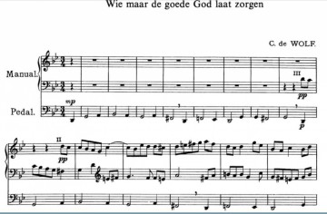 Wolf, Cornelis de - Wie maar de goede God laat zorgen