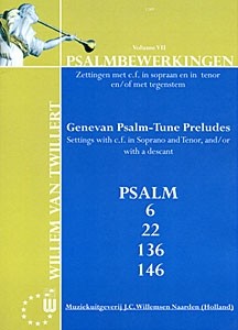 Twillert, Willem van - Psalmbewerkingen (7)