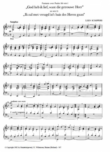 Schippers, Leen - Grote Fantasie Psalm 116