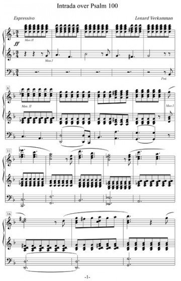 Verkamman, Lenard - Koraalbewerkingen (2)