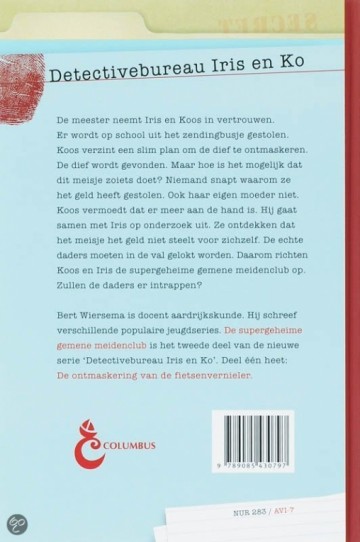 Wiersema, Bert - De supergeheime meidenclub