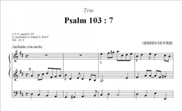 Mourik, Gerben - Cantique