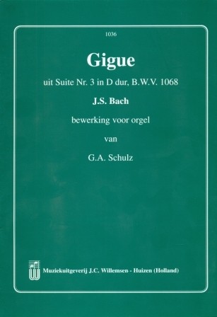 Bach, J.S. - Gigue uit Suite 3 D Bwv 1068