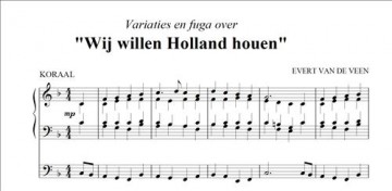 Veen, Evert van de - Wij willen Holland houen