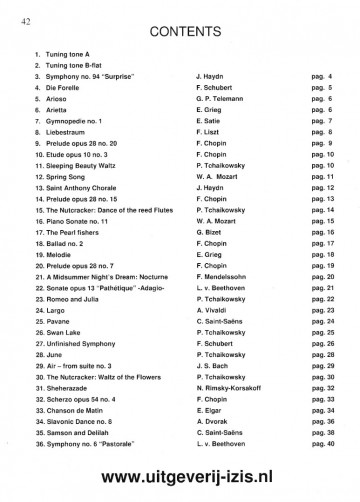 34 classics back descant recorder blokfluit