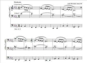 Teeuw, Jan Peter - deel 2 - Koraalbewerkingen