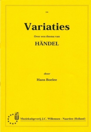 Boelee, Hans - Variaties over een thema v Handel