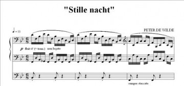 Wilde, Peter de - Kerstgezangen voor orgel 1