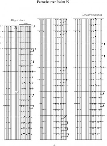 Verkamman, Lenard - Koraalbewerkingen (3) (Klavar)