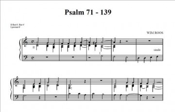 Roos, Wim - Psaumes Nostalgiques, Nostalgische bewerkingen over de Psalmen